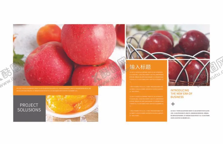 编号：72801509141026026072【酷图网】源文件下载-农作物宣传册模版蔬菜画册农产品画册