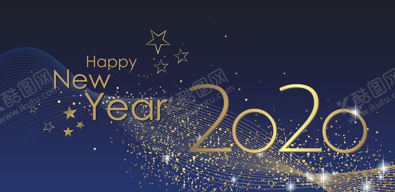 编号：47035507092205244275【酷图网】源文件下载-创意新年2020矢量艺术字元素