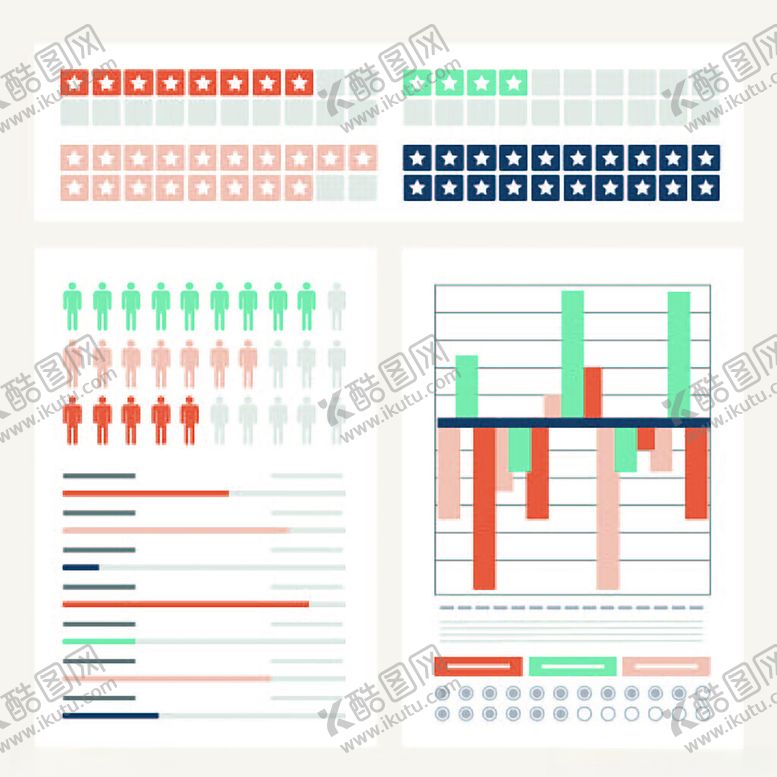 编号：54488411201545192487【酷图网】源文件下载-多彩数据图表展示