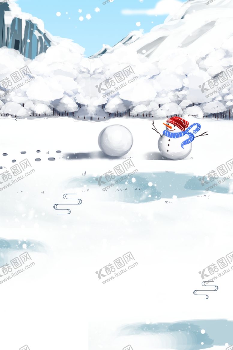 编号：15504510100224532207【酷图网】源文件下载-雪人