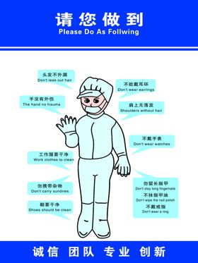 车间请您做到车间工作服标准
