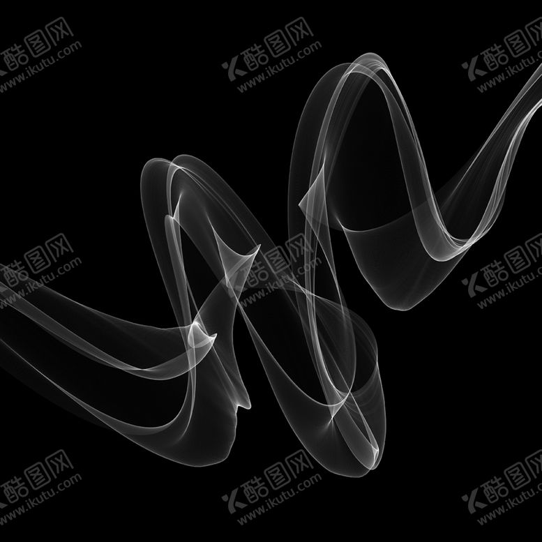 编号：41683604170456228307【酷图网】源文件下载-水墨丝带烟雾飘带素材