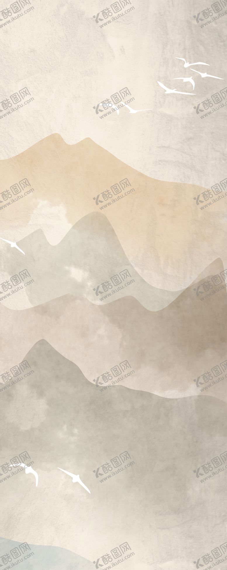编号：92902606181547253917【酷图网】源文件下载-石纹山水装饰画