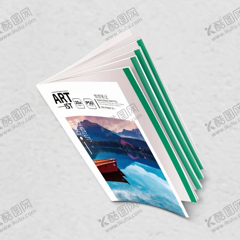 编号：58860806240346001381【酷图网】源文件下载-画册样机
