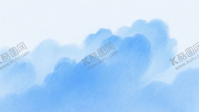编号：78262604020855267303【酷图网】源文件下载-梦幻蓝色云朵背景图
