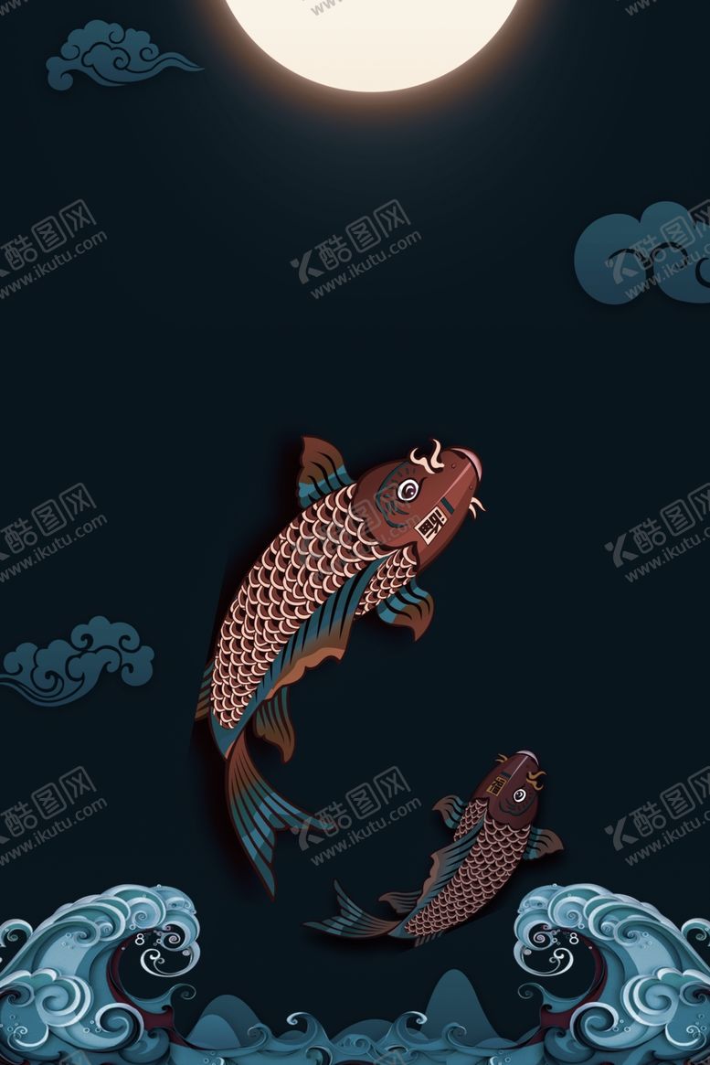 编号：90779807070710158397【酷图网】源文件下载-新中式海报背景