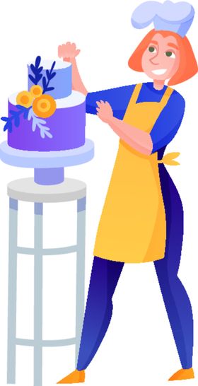 厨师做饭烹制料理工作