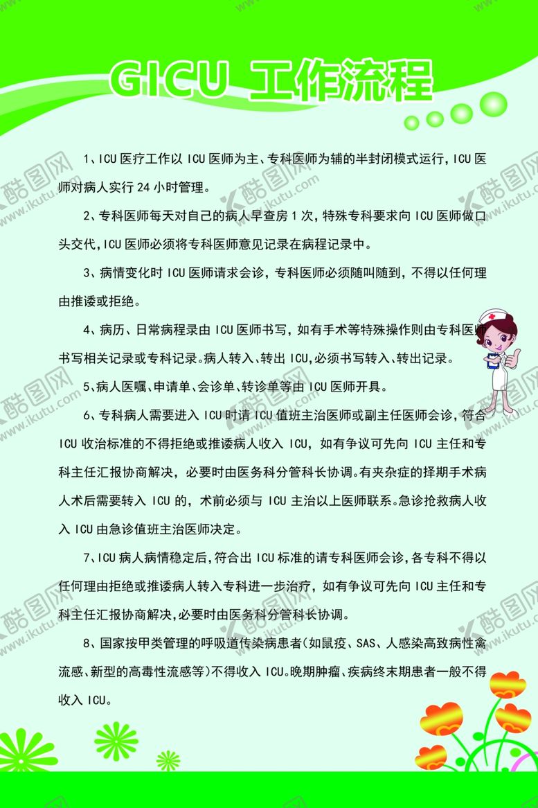 编号：77336610260030589616【酷图网】源文件下载-GICU工作流程