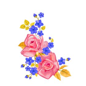 花素材百合植物草郁金香