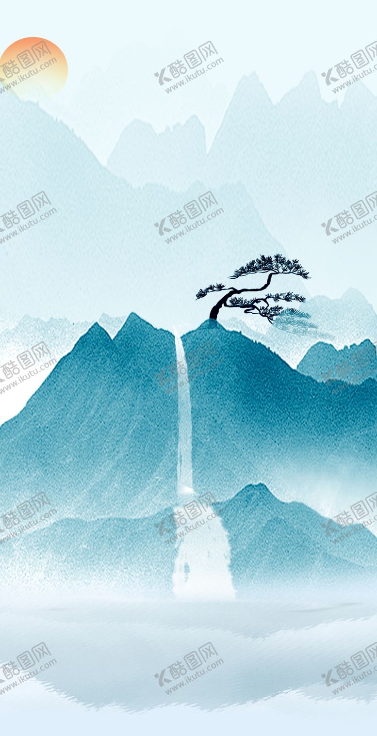 编号：94198607120950291905【酷图网】源文件下载-水墨画