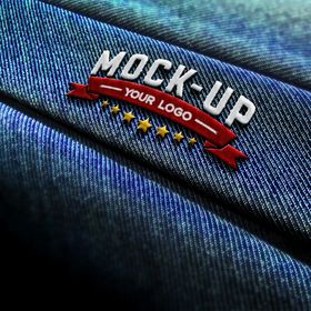 LOGO样机图片素材展示智能贴