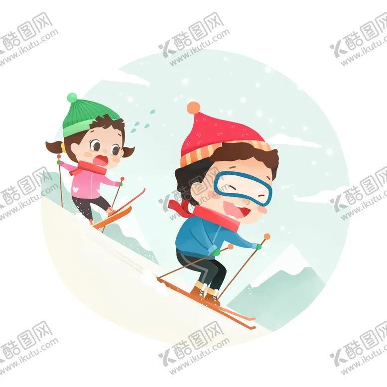 编号：99156005150426218436【酷图网】源文件下载-滑雪