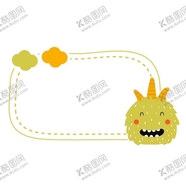 编号：70891510010636165984【酷图网】源文件下载-卡通边框可爱小动物装饰边框PN