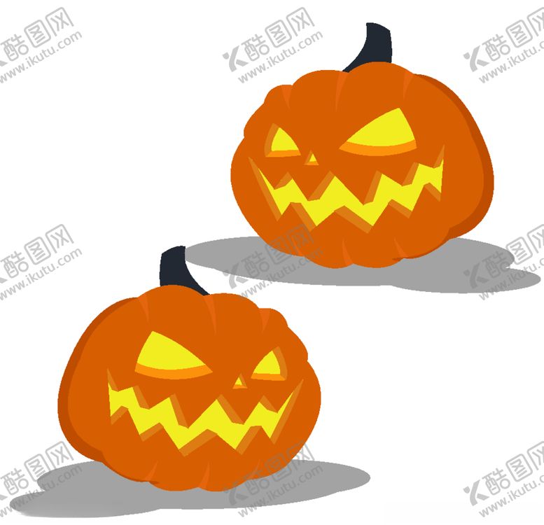 编号：23536110091059246921【酷图网】源文件下载-南瓜矢量素材