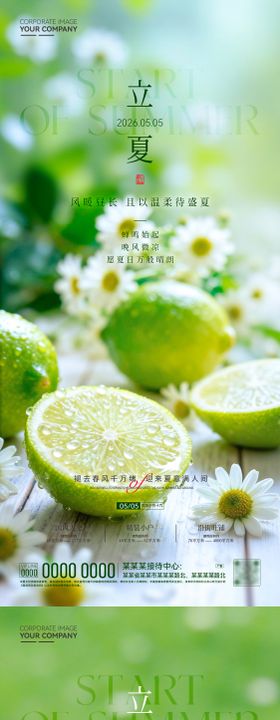 立夏海报