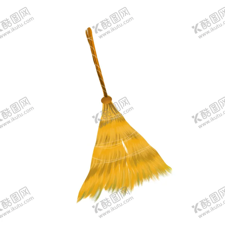编号：80268104061009129815【酷图网】源文件下载-卡通扫帚装饰元素