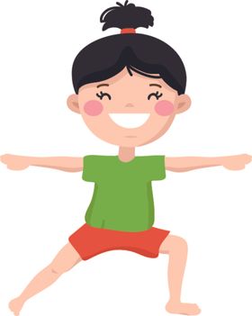 瑜伽动作插图学习美体