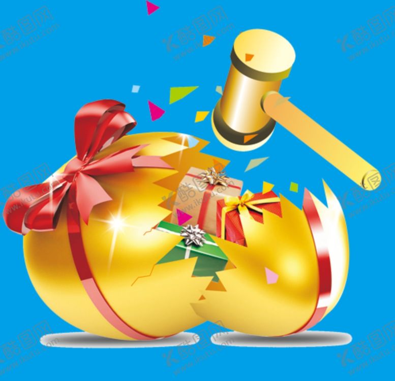 编号：67174510300004445702【酷图网】源文件下载-砸金蛋