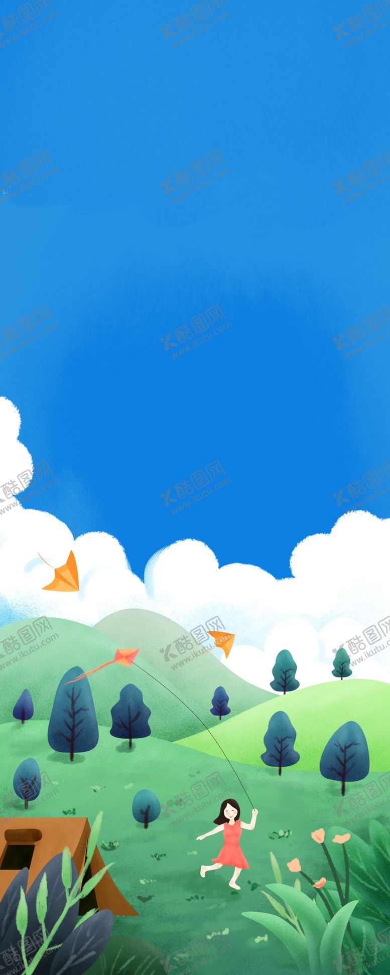 编号：11585705081720453739【酷图网】源文件下载-踏青春游春天清明游玩