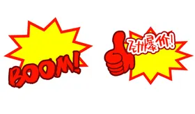 爆炸贴标签大拇指价格