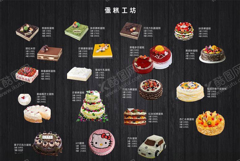 编号：36559207060907481845【酷图网】源文件下载-生日蛋糕