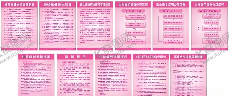 编号：79113405020229068865【酷图网】源文件下载-妇产科制度