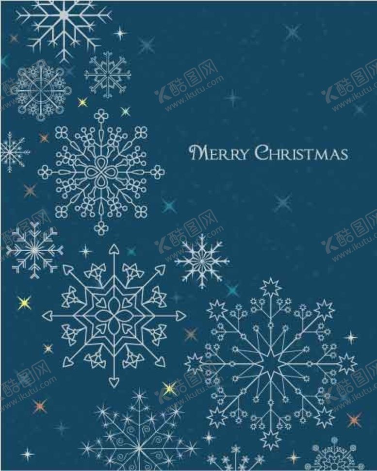 编号：73099910302017062686【酷图网】源文件下载-复古雪花封面简约设计