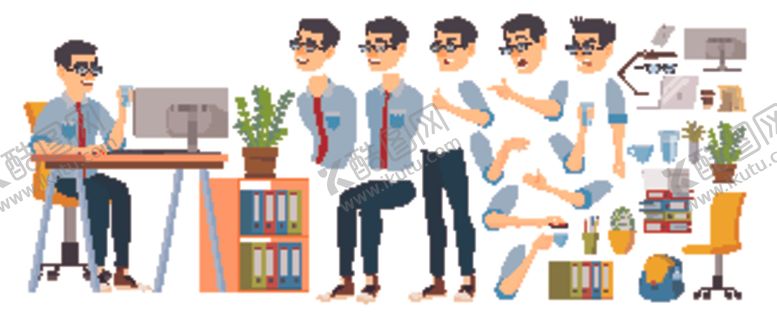 编号：28460210090725115649【酷图网】源文件下载-人物插画