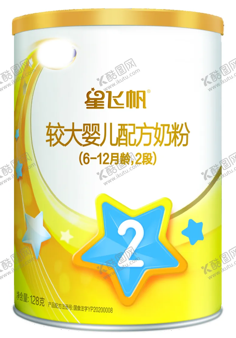 编号：14268009281850558264【酷图网】源文件下载-飞鹤奶粉罐 免扣图片