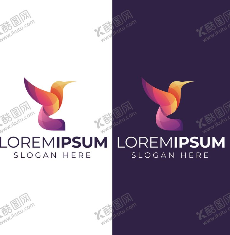 编号：75654410131538164819【酷图网】源文件下载-禽类LOGO标志