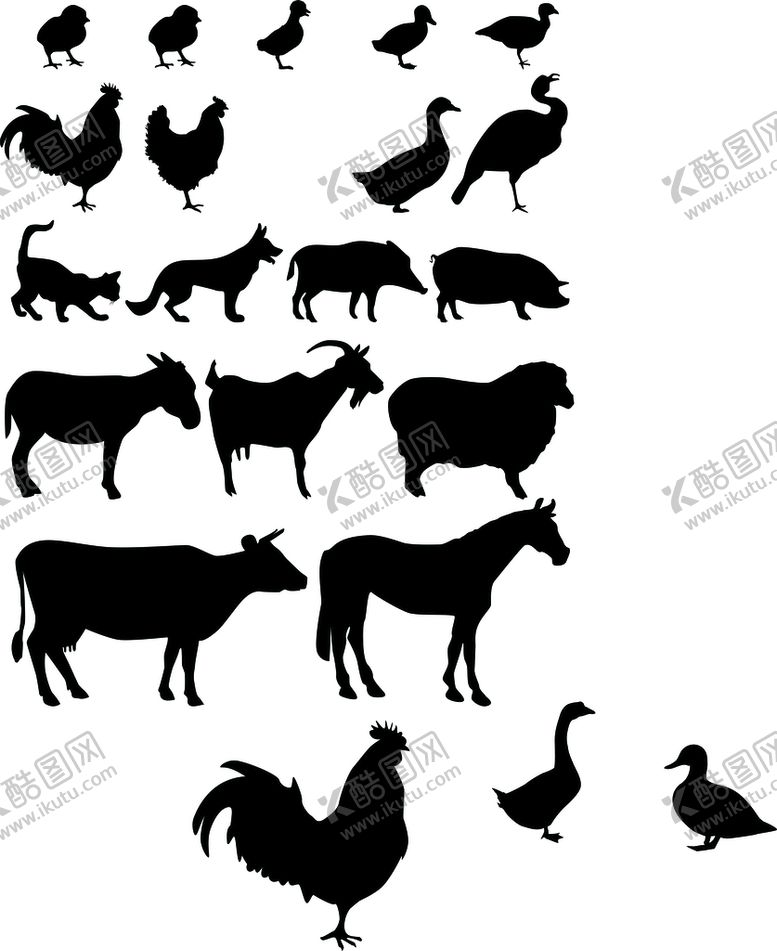 编号：95735901251256096271【酷图网】源文件下载-鸭剪影