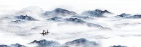 长条风景装饰画