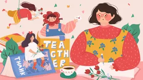 教师节海报
