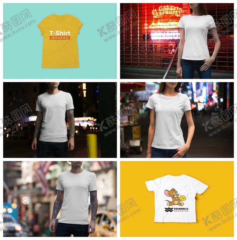 编号：13362103080416541026【酷图网】源文件下载-服饰短袖简约字母样机