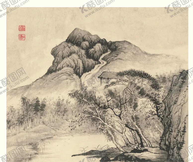 编号：43527909281044340793【酷图网】源文件下载-山水画  