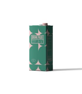 牛奶盒子果汁盒子包装设计样机