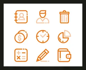 网站UI图标手机应用APP