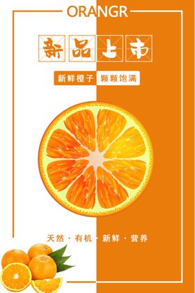 橙子海报