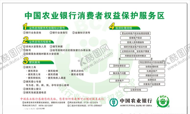 编号：49686907121216167118【酷图网】源文件下载-中国农业银行消费者权益保护