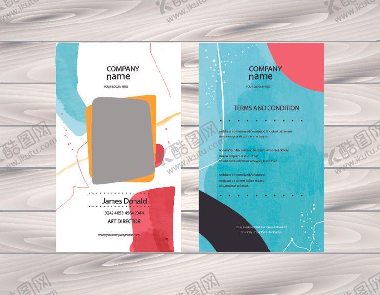 编号：83832409260203555126【酷图网】源文件下载-工作证工作牌工牌吊牌图片