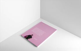 画册杂志样机记事本提案书本展示效果