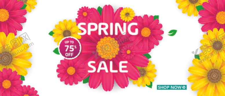 编号：36943410122041484288【酷图网】源文件下载-春天海报