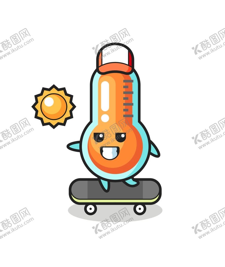 编号：41612901260728221257【酷图网】源文件下载-卡通温度计