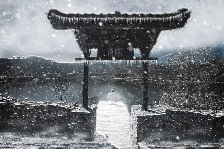 编号：63798510030140244958【酷图网】源文件下载-冬天雪景