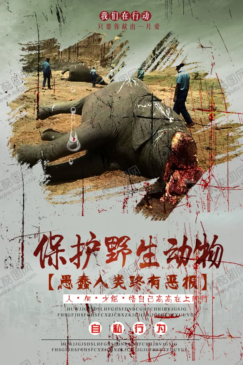 编号：22491506261144438004【酷图网】源文件下载-保护野生动物