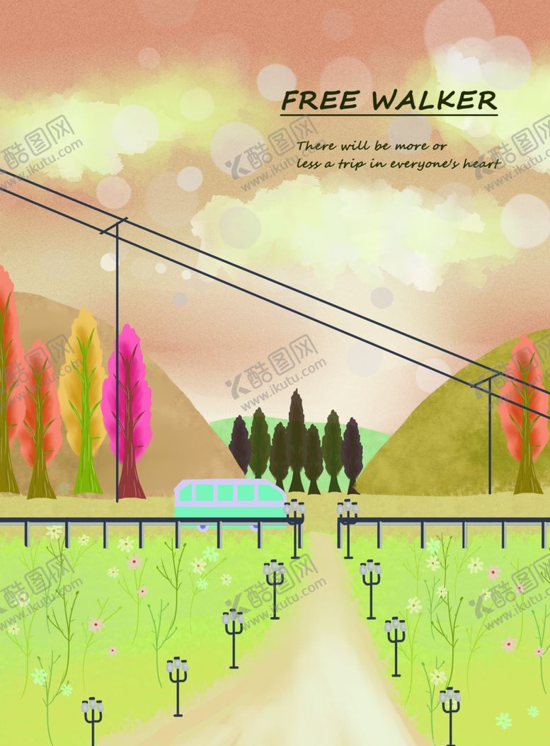 编号：98338309240821561558【酷图网】源文件下载-森林插画