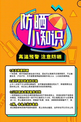 夏季防暑海报