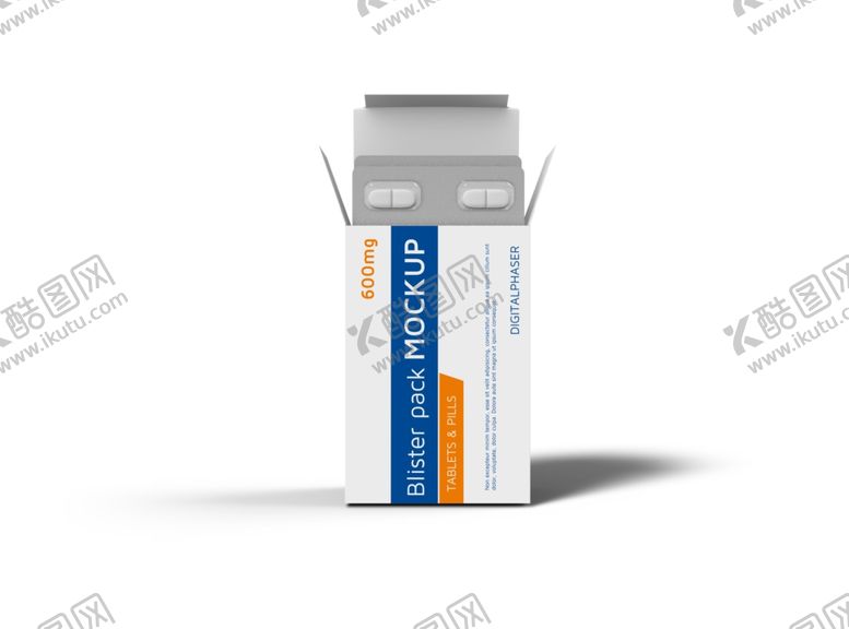 编号：82067010011543245478【酷图网】源文件下载-片剂药片包装效果图样机