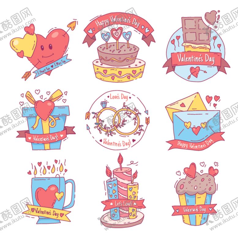 编号：77152110040946247540【酷图网】源文件下载-情人节素材