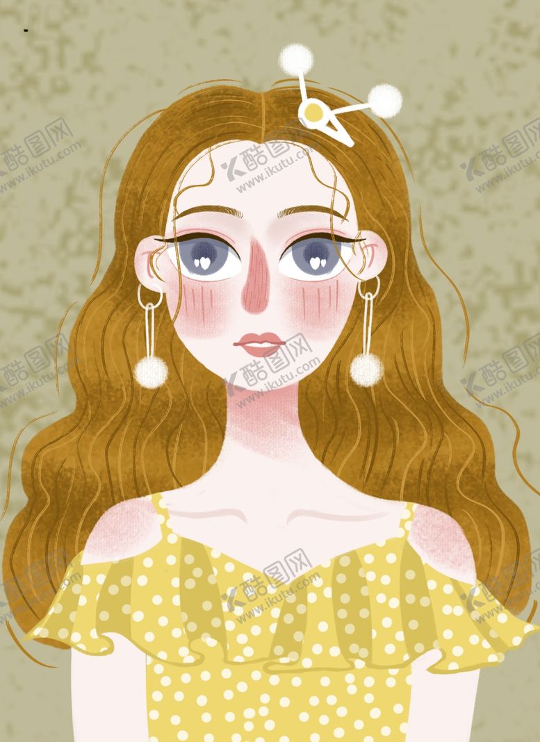 编号：18705709201646232095【酷图网】源文件下载-美丽女生头像